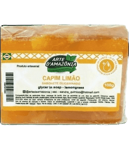 Sabonete Glicerinado Capim Limão